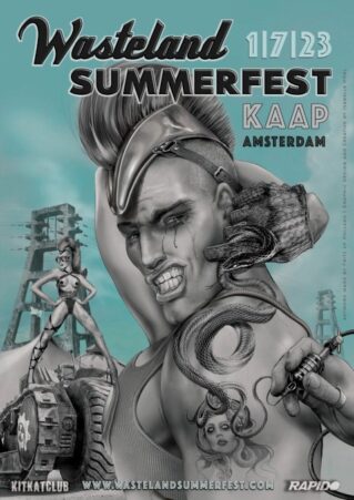 1 Wasteland Summerfest FLYER front + logos 2023 (Klein)