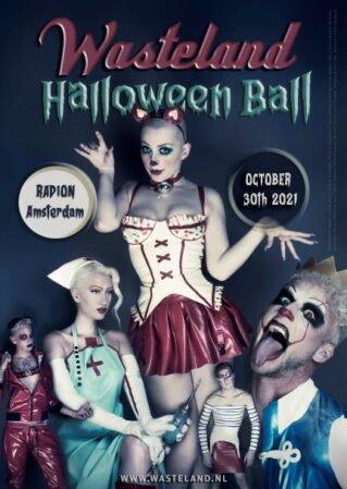 Wasteland Halloween Ball poster